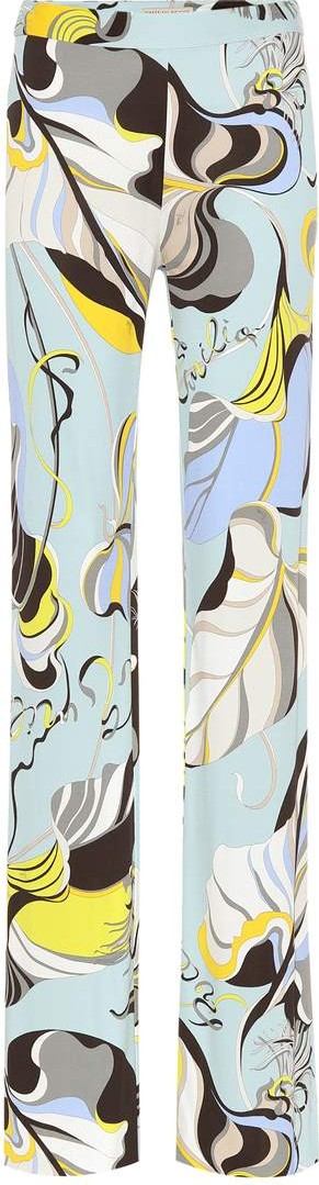 Emilio Pucci Printed jersey pants
