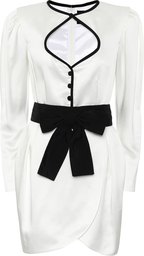 Dundas Satin minidress