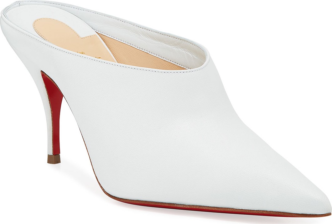 Christian Louboutin Quart Smooth Slide Mules