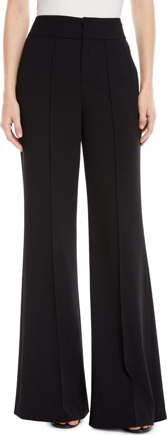 Alice + Olivia Jalisa High-Rise Wide-Leg Pants