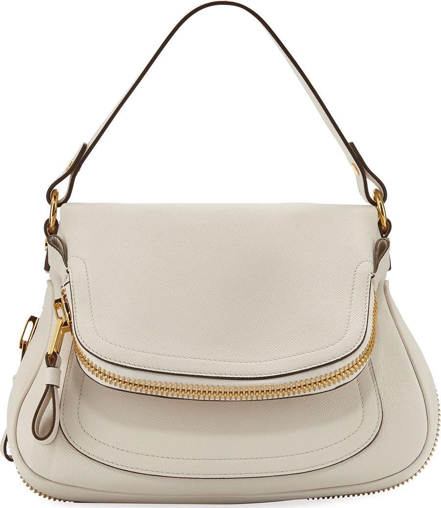 TOM FORD Jennifer Medium Grained Leather Shoulder Bag