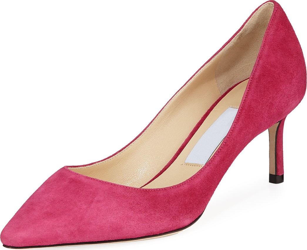 Jimmy Choo Romy 60mm Suede Pumps