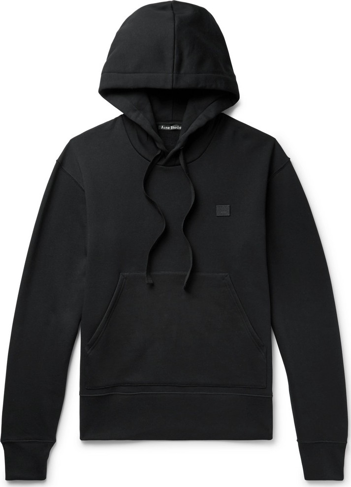 Acne Studios Ferris Fleece-Back Cotton-Jersey Hoodie