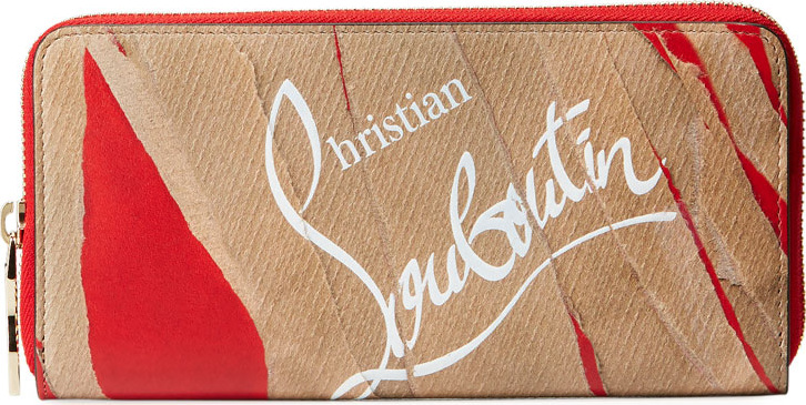 Christian Louboutin Panettone Kraft Loubi Calf Wallet