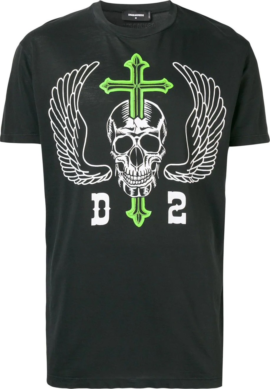 DSQUARED2 Skull print T-shirt