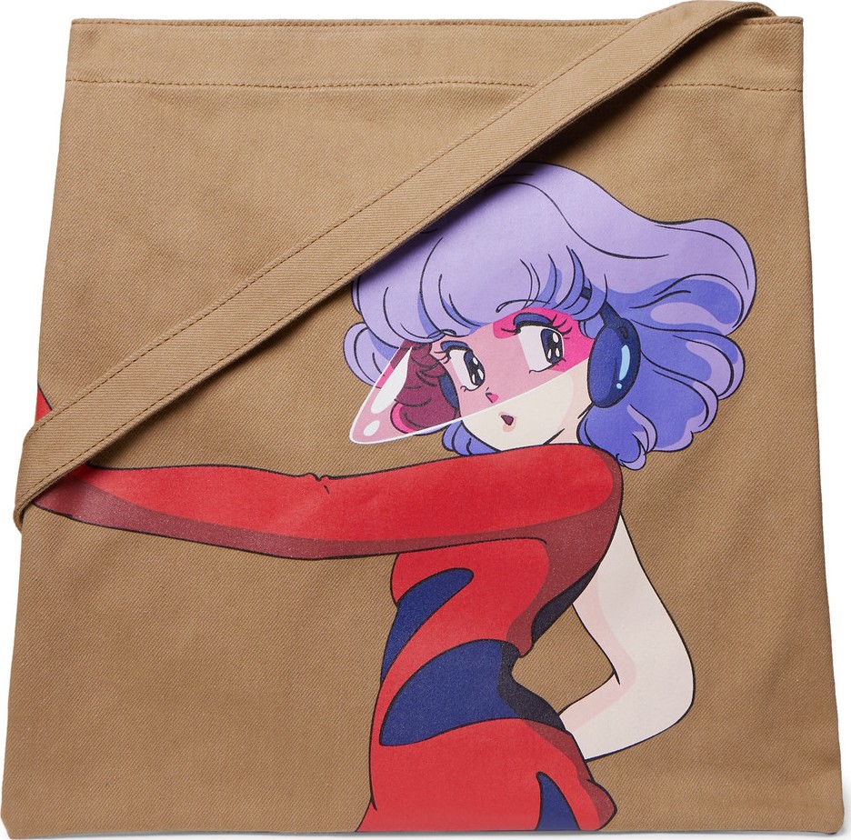 Undercover Printed Cotton-Twill Tote Bag