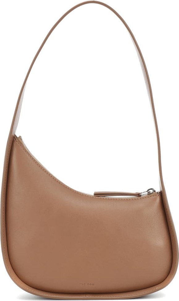 THE ROW Half Moon leather shoulder bag