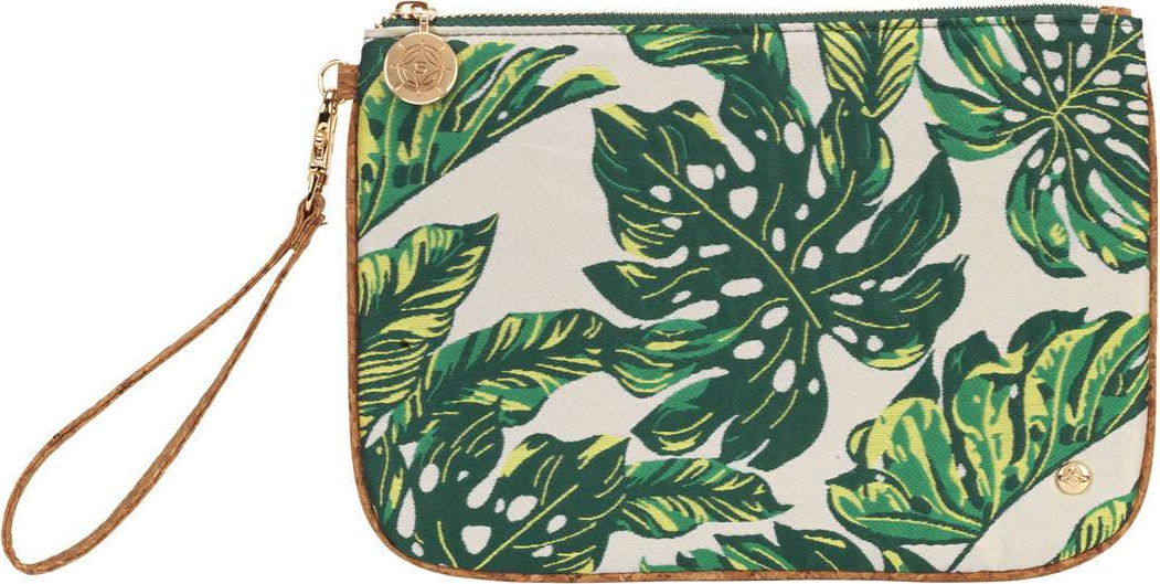 Stephanie Johnson Seychelles Green Large Flat Wristlet