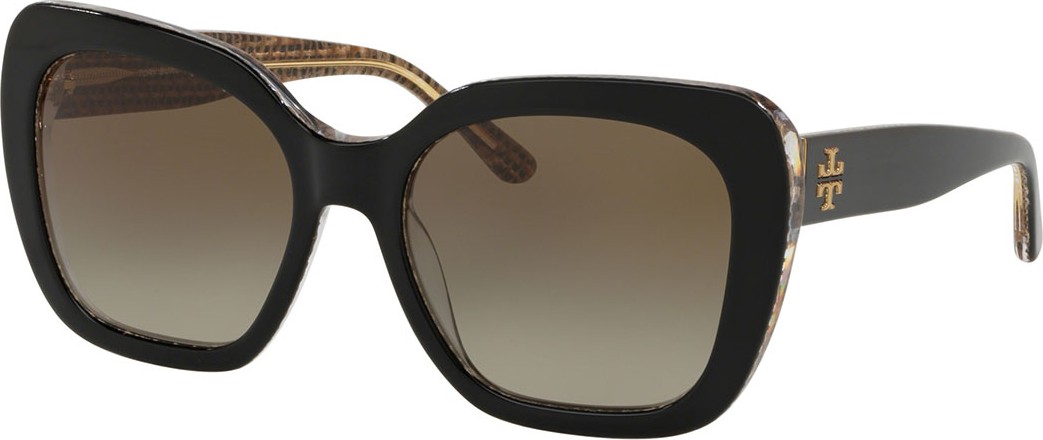 Tory Burch Square Gradient Acetate Sunglasses