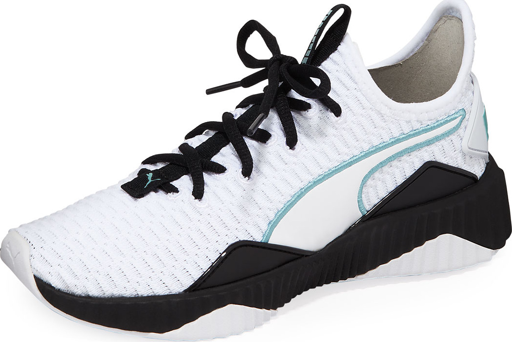 PUMA Defy Knitted Runner Sneakers