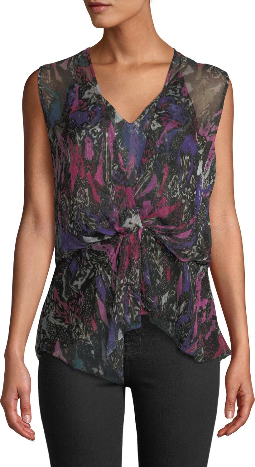 IRO Street Printed Layered Top
