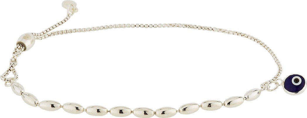 Alex and Ani Evil Eye Bead Pull-Chain Bracelet