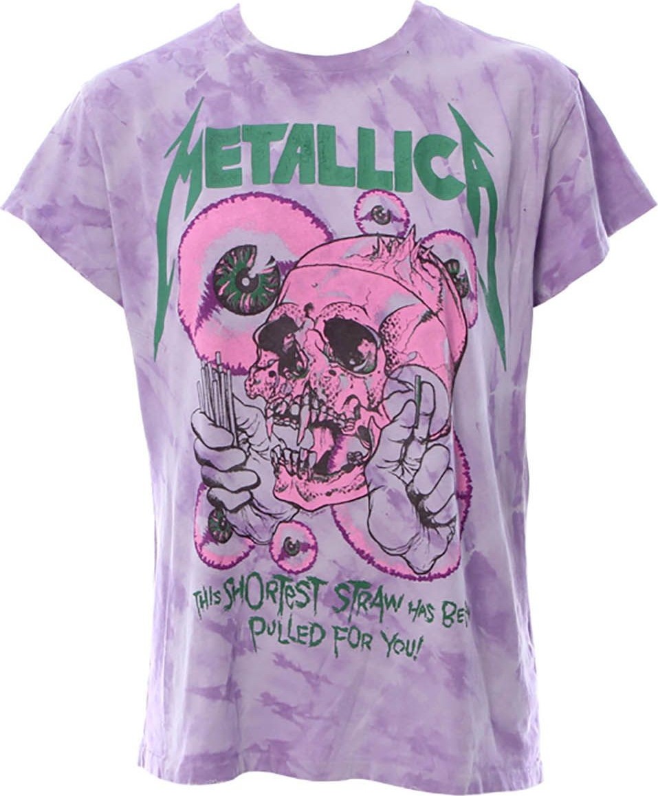 MADEWORN METALLICA SHORTEST STRAW t-shirt