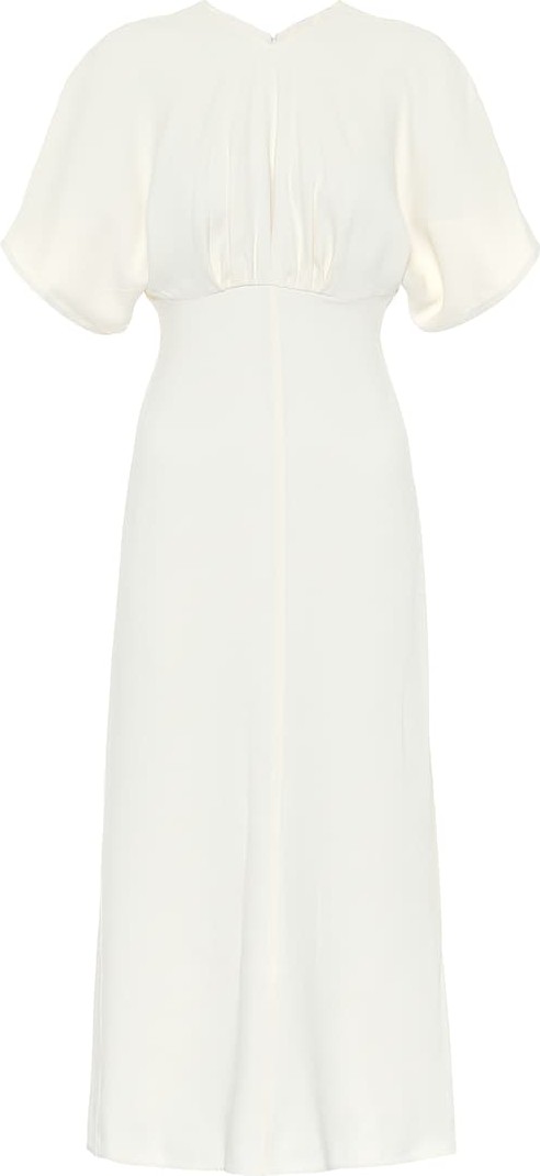 Victoria Beckham Crêpe midi dress