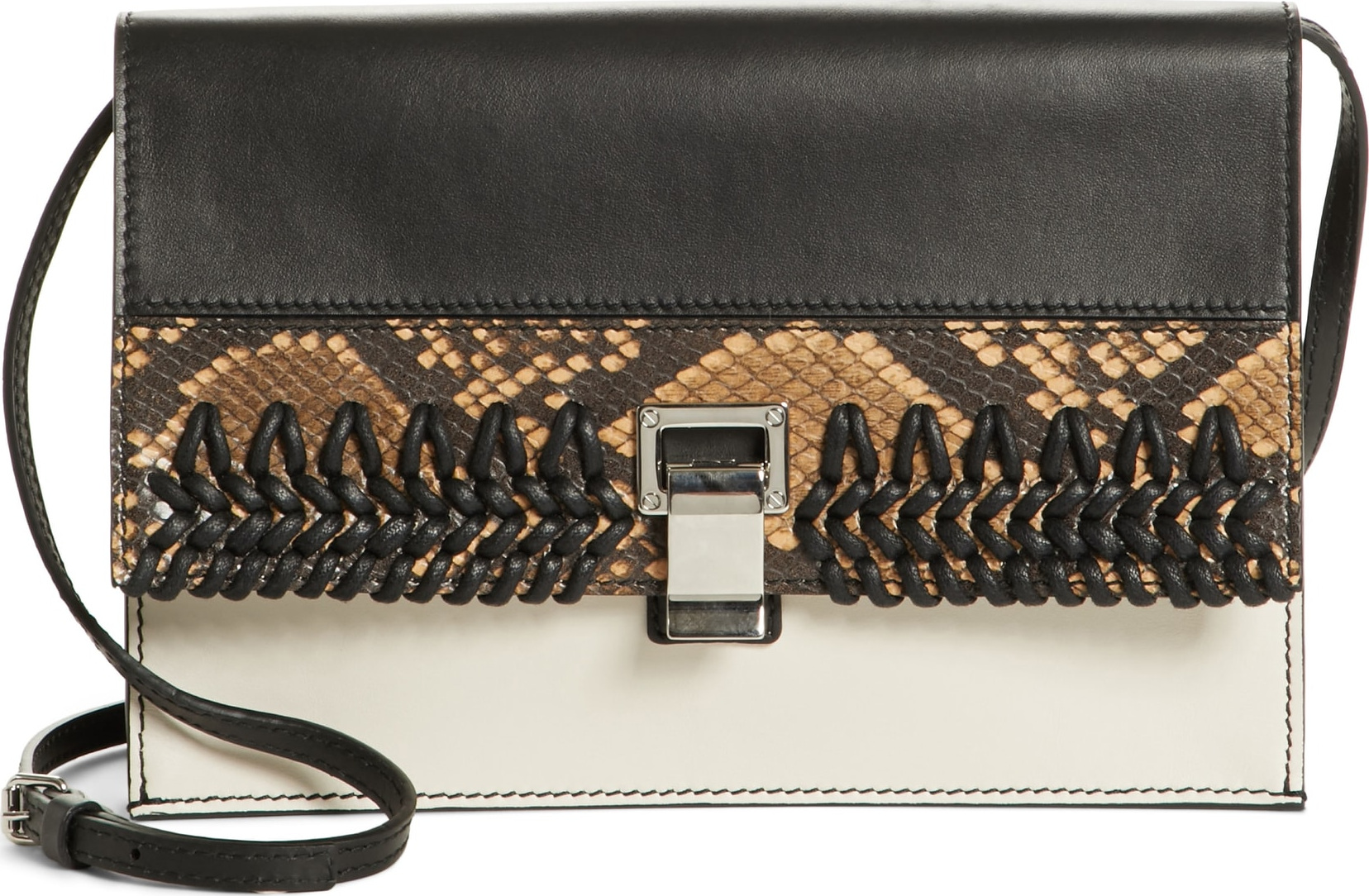Proenza Schouler Small Lunch Bag Leather Clutch