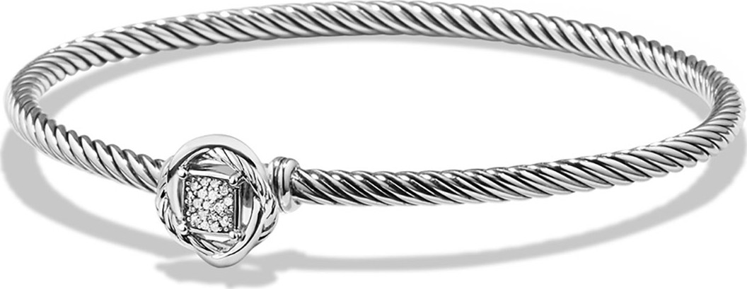 David Yurman Infinity Bracelet with Diamonds