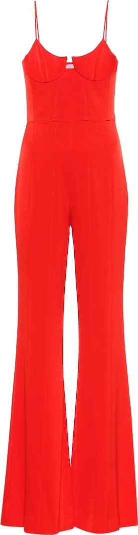 Galvan Phoebe crêpe jumpsuit