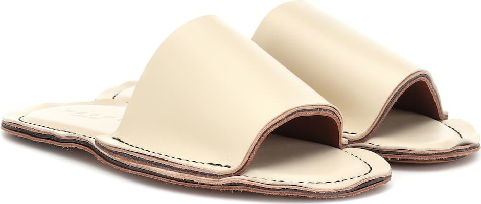 Marni Leather slides
