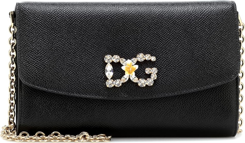Dolce & Gabbana Mini leather shoulder bag