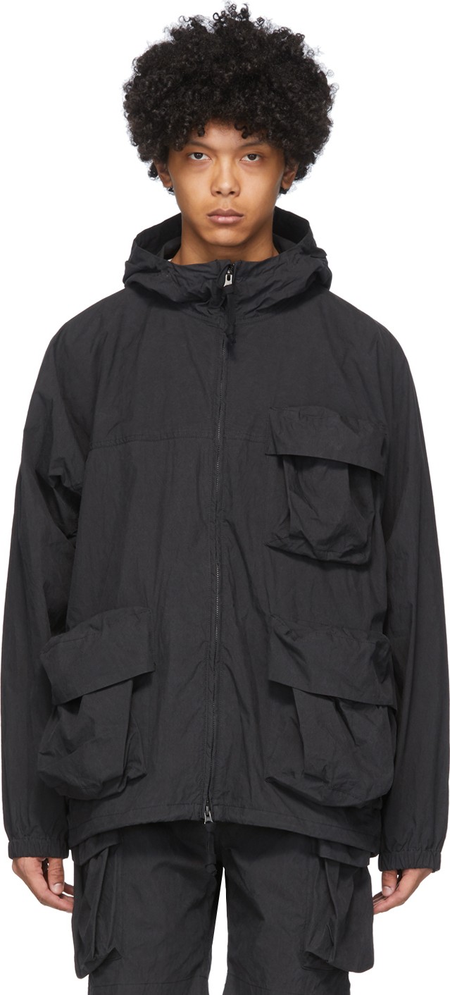 Snow Peak Black C/N Parka