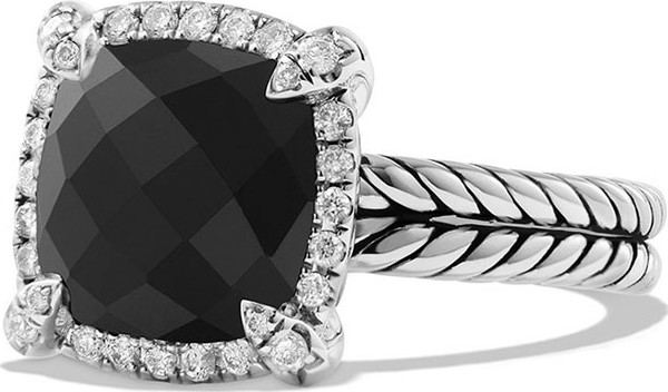 David Yurman 9mm Châtelaine Ring with Diamonds