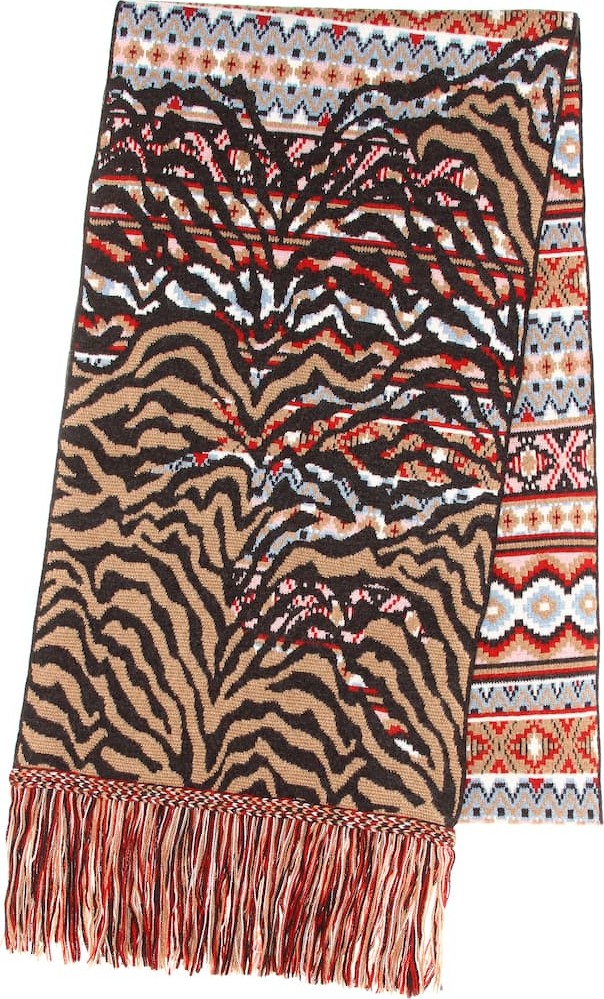 Alanui Wool and cashmere-blend scarf