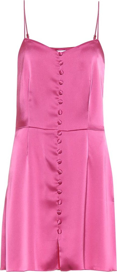 Nanushka Mabel satin minidress