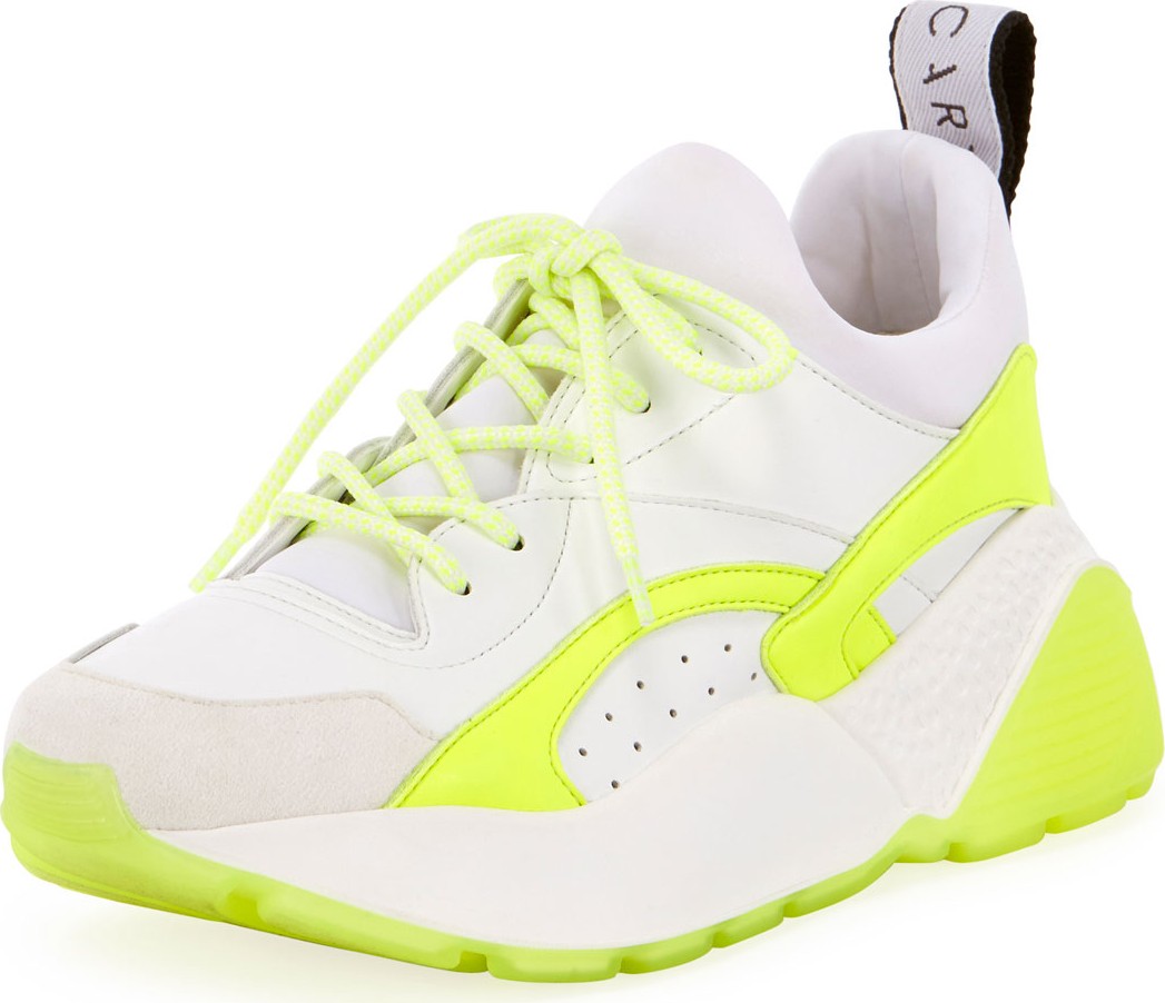 Stella McCartney High Glow Eclypse Platform Sneakers