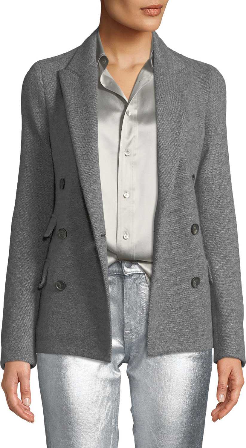 Ralph Lauren Camden Double-Breasted Cashmere Jacket