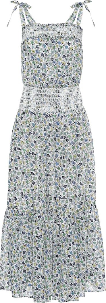 Tory Burch Floral cotton midi dress
