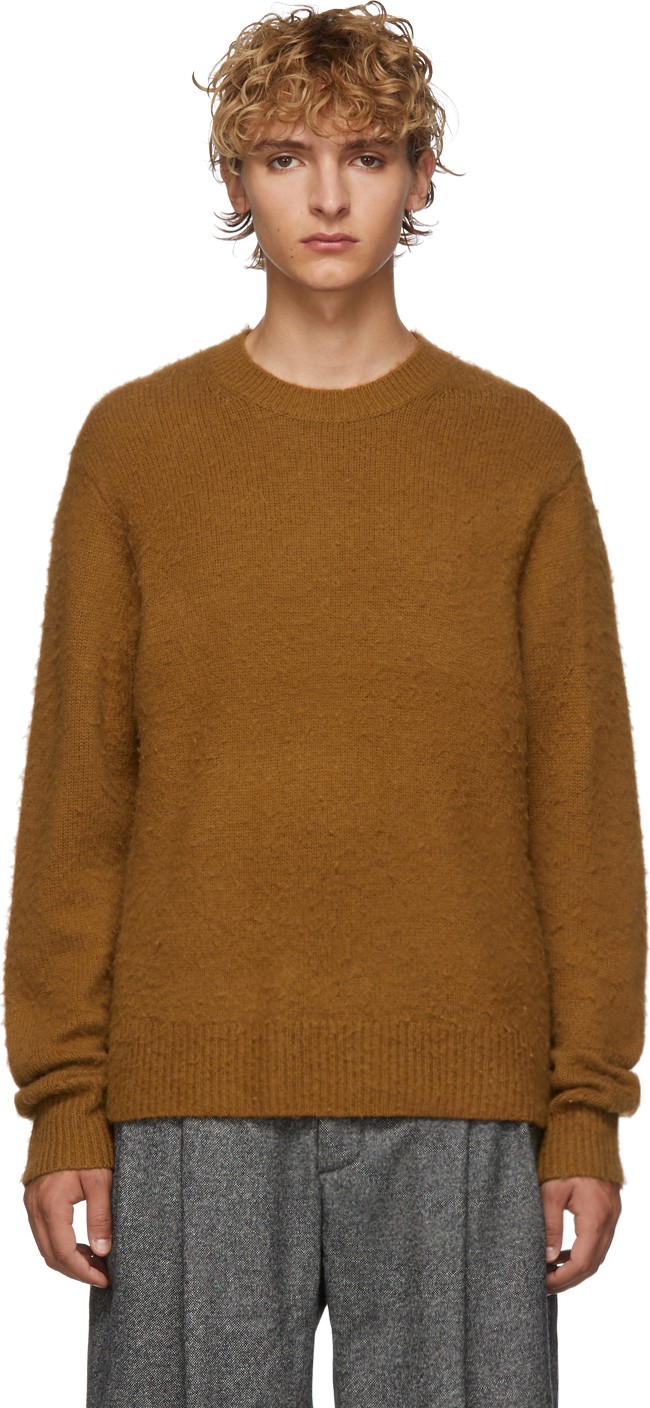 Acne Studios Brown Cashmere & Wool Peele Sweater
