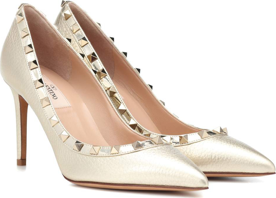 Valentino Valentino Garavani Rockstud leather pumps