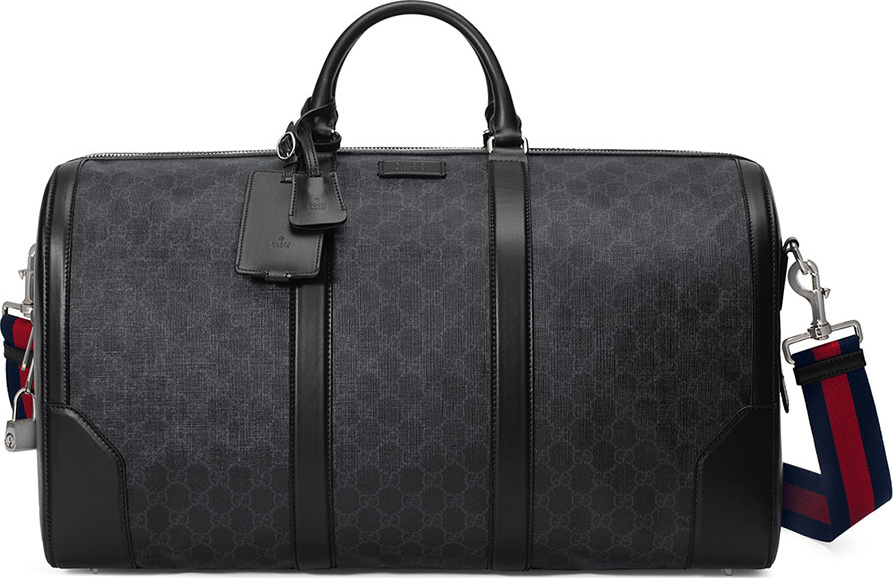 Gucci Men's Logo Supreme Weekender Bag