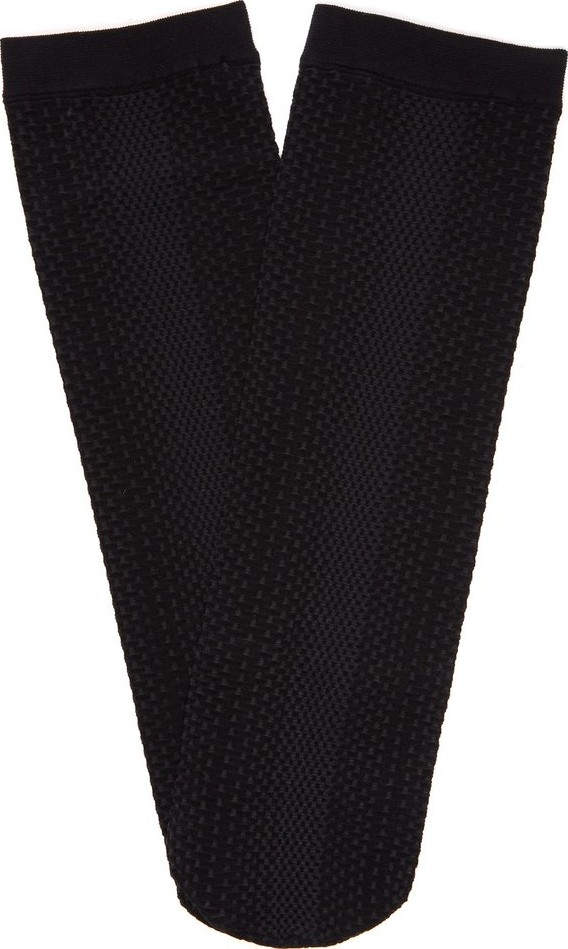 Falke Fishnet mesh knee-high socks