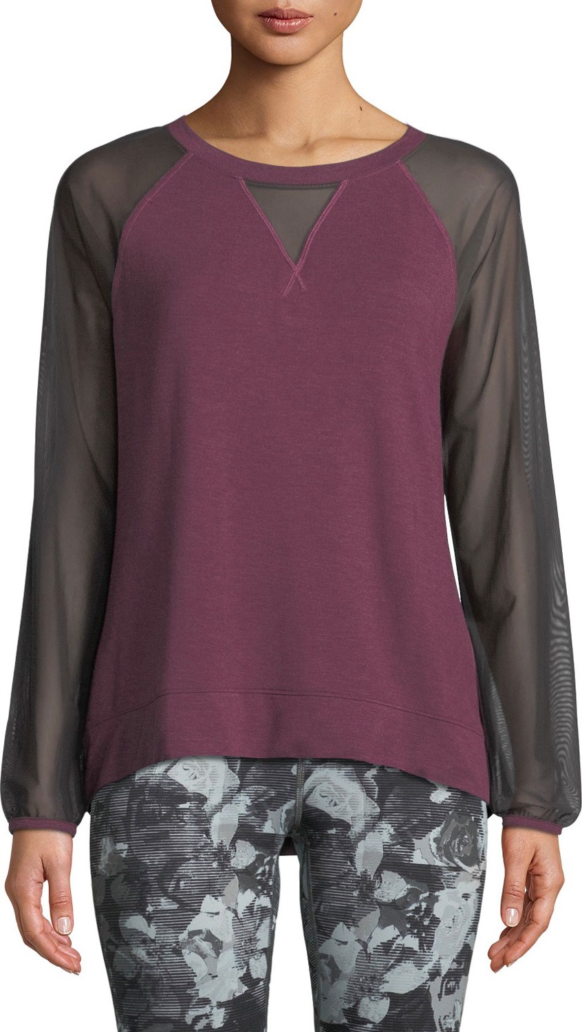 The North Face Vision Mesh Long-Sleeve Pullover Top