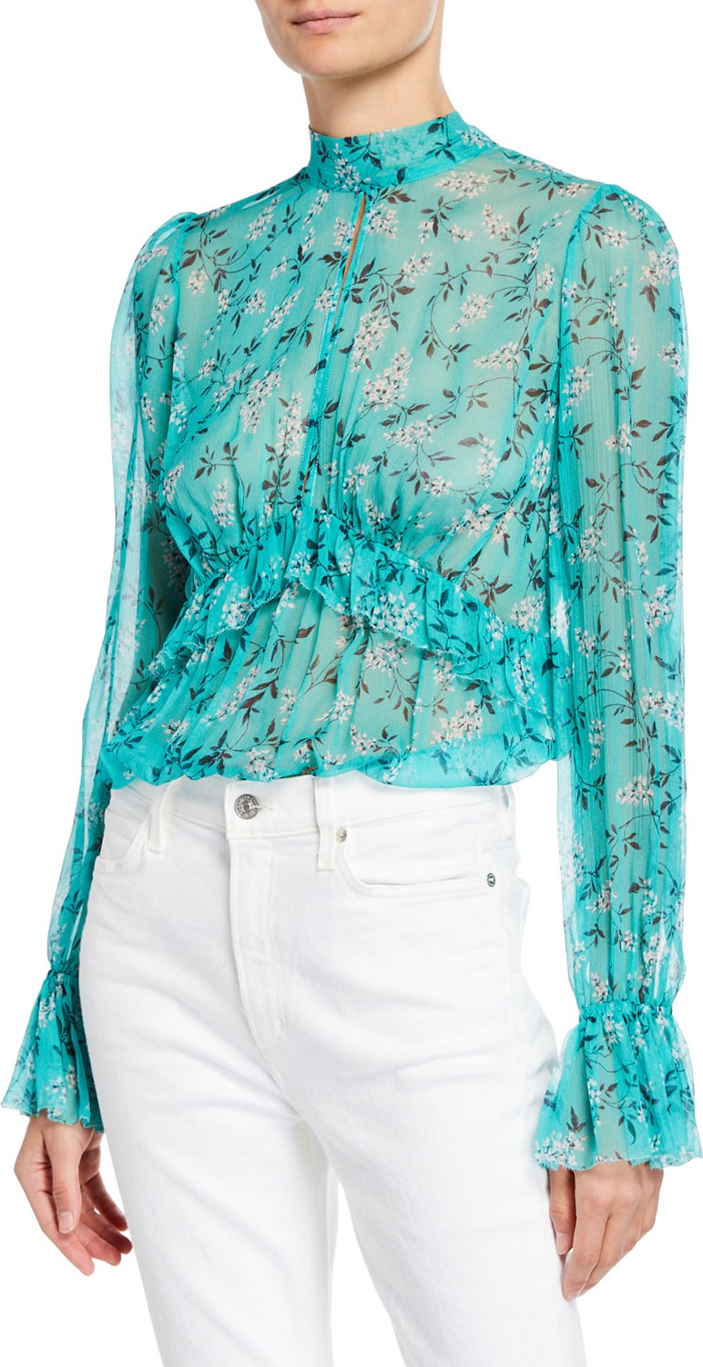 Zimmermann Moncur Gathered Frill Top