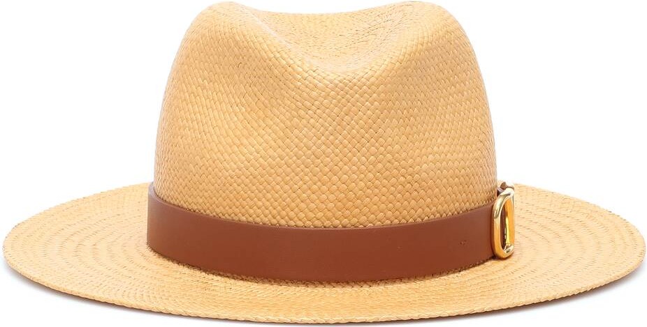 Valentino VLOGO straw fedora