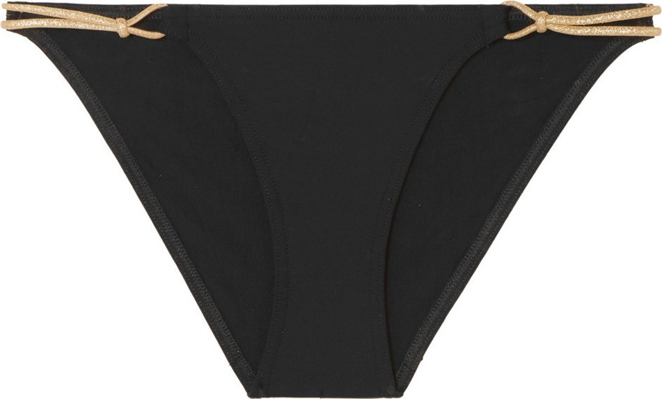 Eres metallic-trimmed bikini briefs