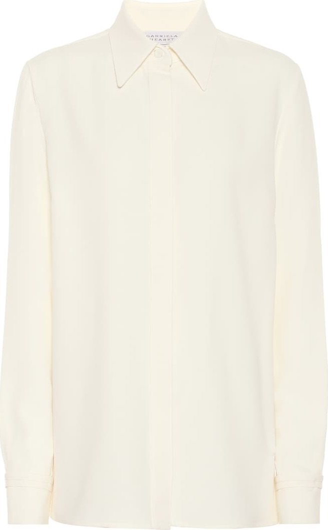 Gabriela Hearst Cruz wool and silk shirt