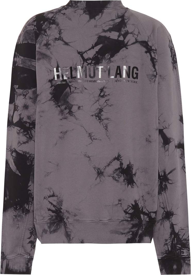 Helmut Lang Printed cotton sweatshirt