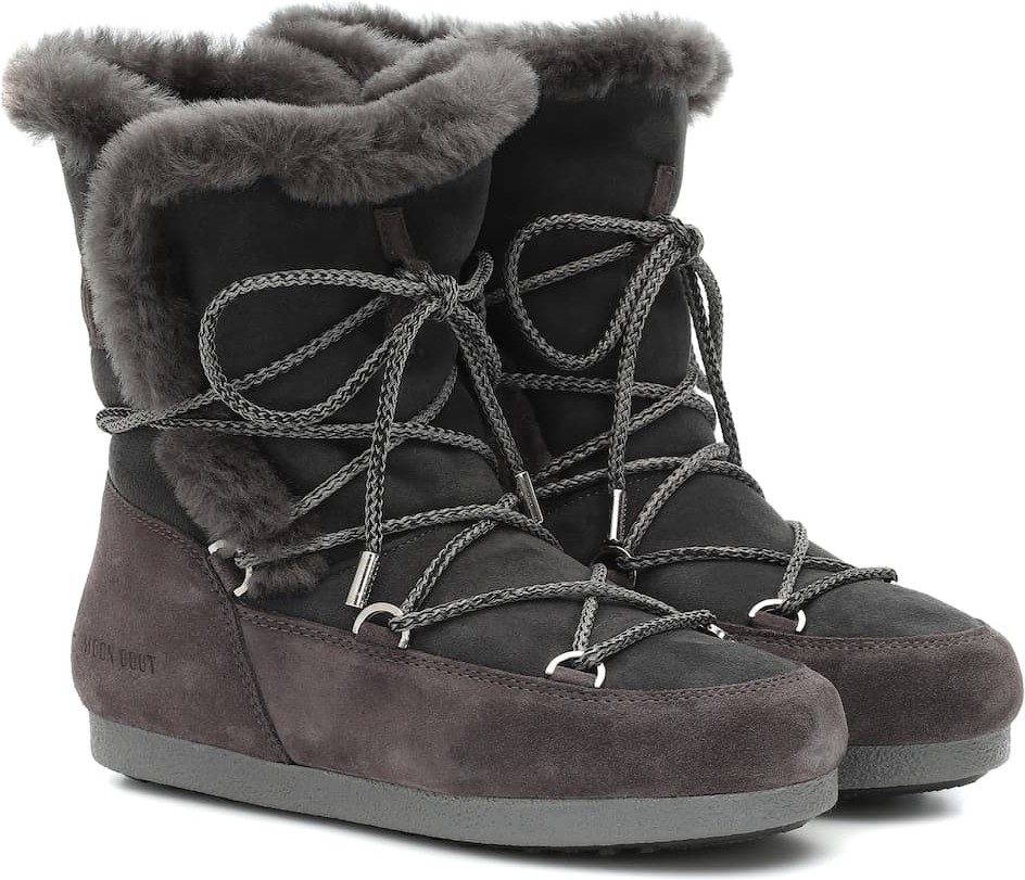 Moon Boot Far Side shearling snow boots
