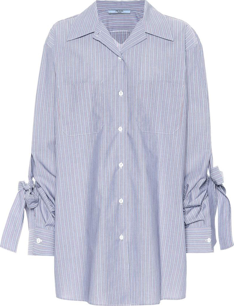 Prada Striped cotton shirt