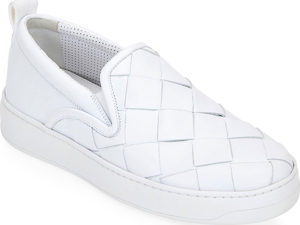 Bottega Veneta Large Intrecciato Skate Sneakers