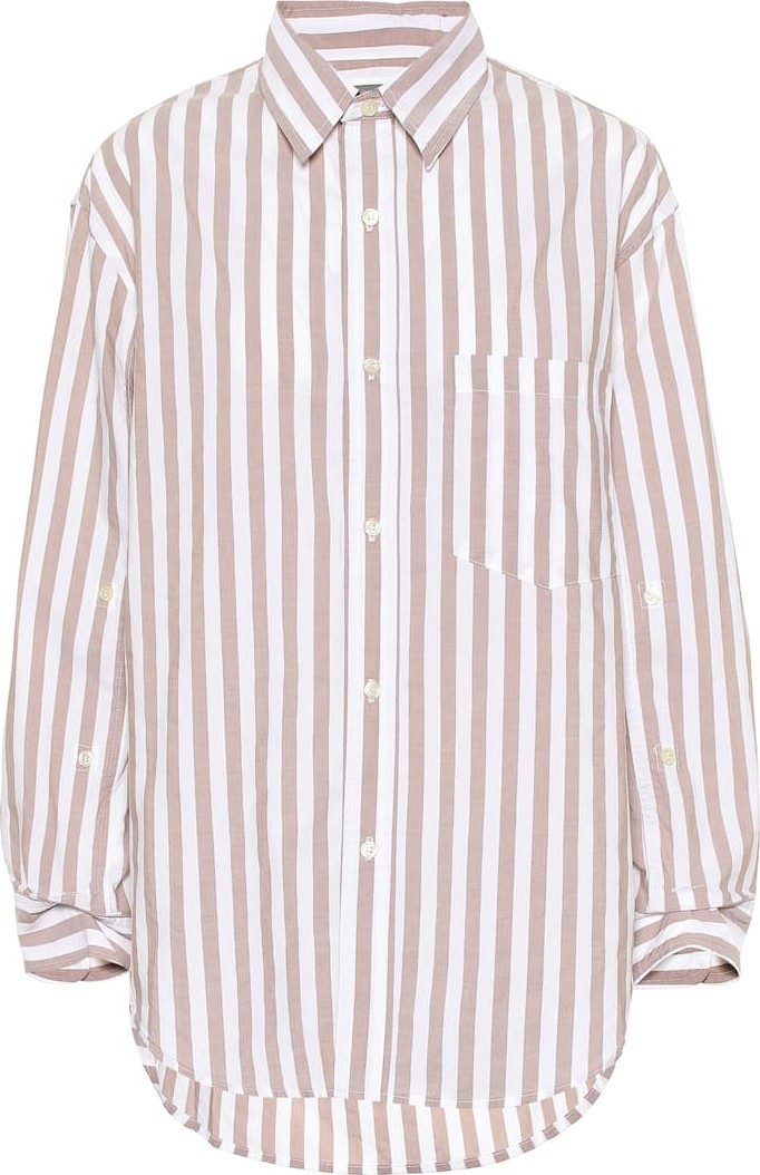 Citizens Of Humanity Kayla striped cotton shirt