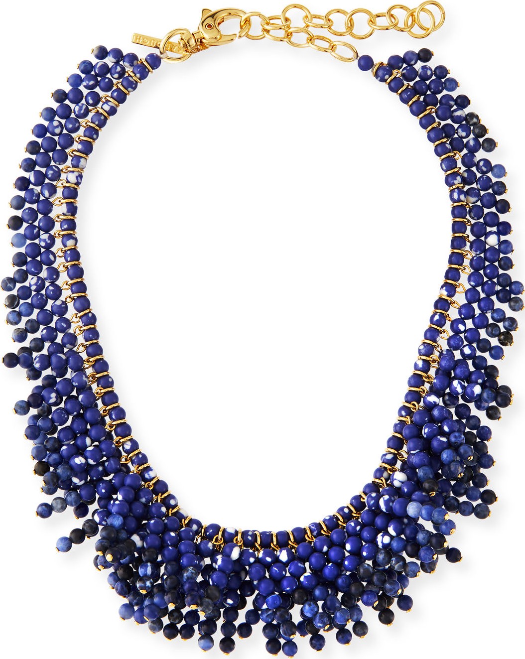 Lele Sadoughi Shaggy Stone Necklace