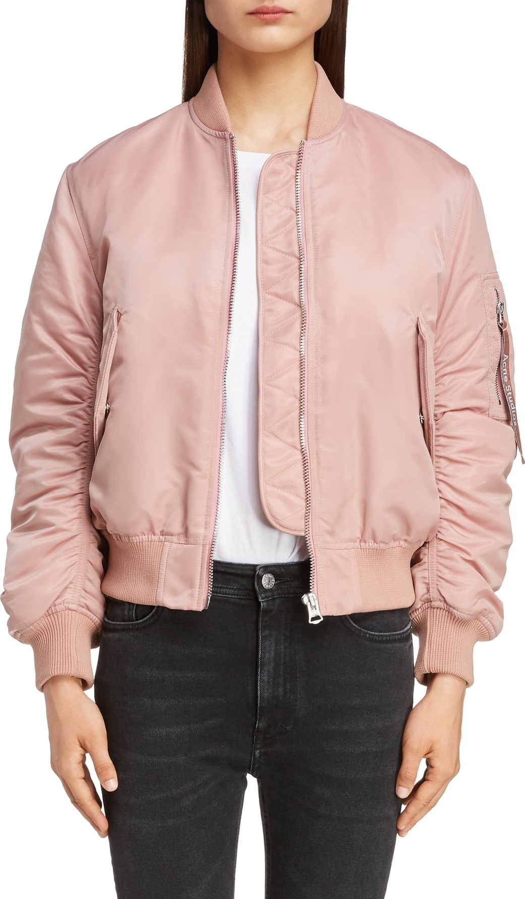 Acne Studios Oda Nylon Bomber Jacket