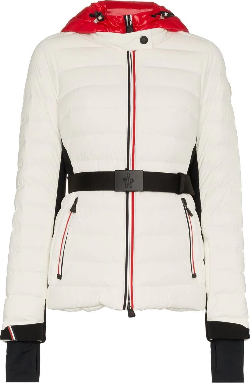 Moncler Bruche Belted Padded Jacket
