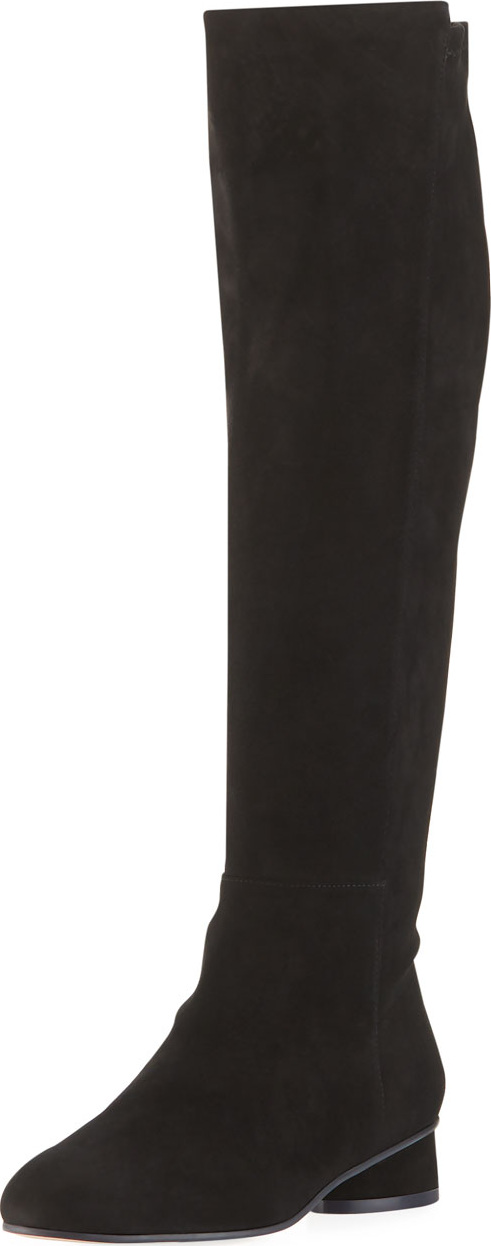 Stuart Weitzman Eloise 30mm Suede Knee Boots