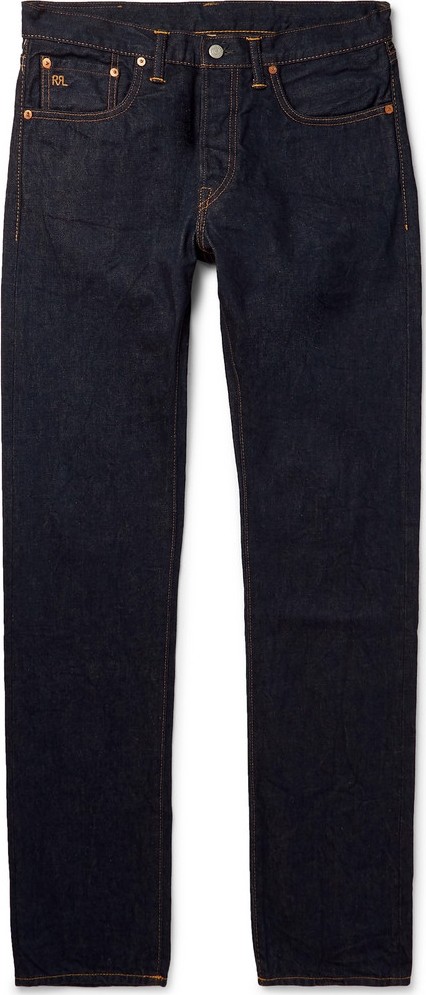 Rrl Slim-Fit Selvedge Denim Jeans