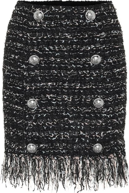 Balmain Tweed miniskirt